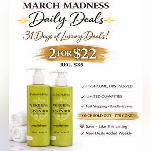 CRABTREE & EVELYN VERBENA & LAVENDER OF PROVENCE CONDITIONER – 9.6 fl oz